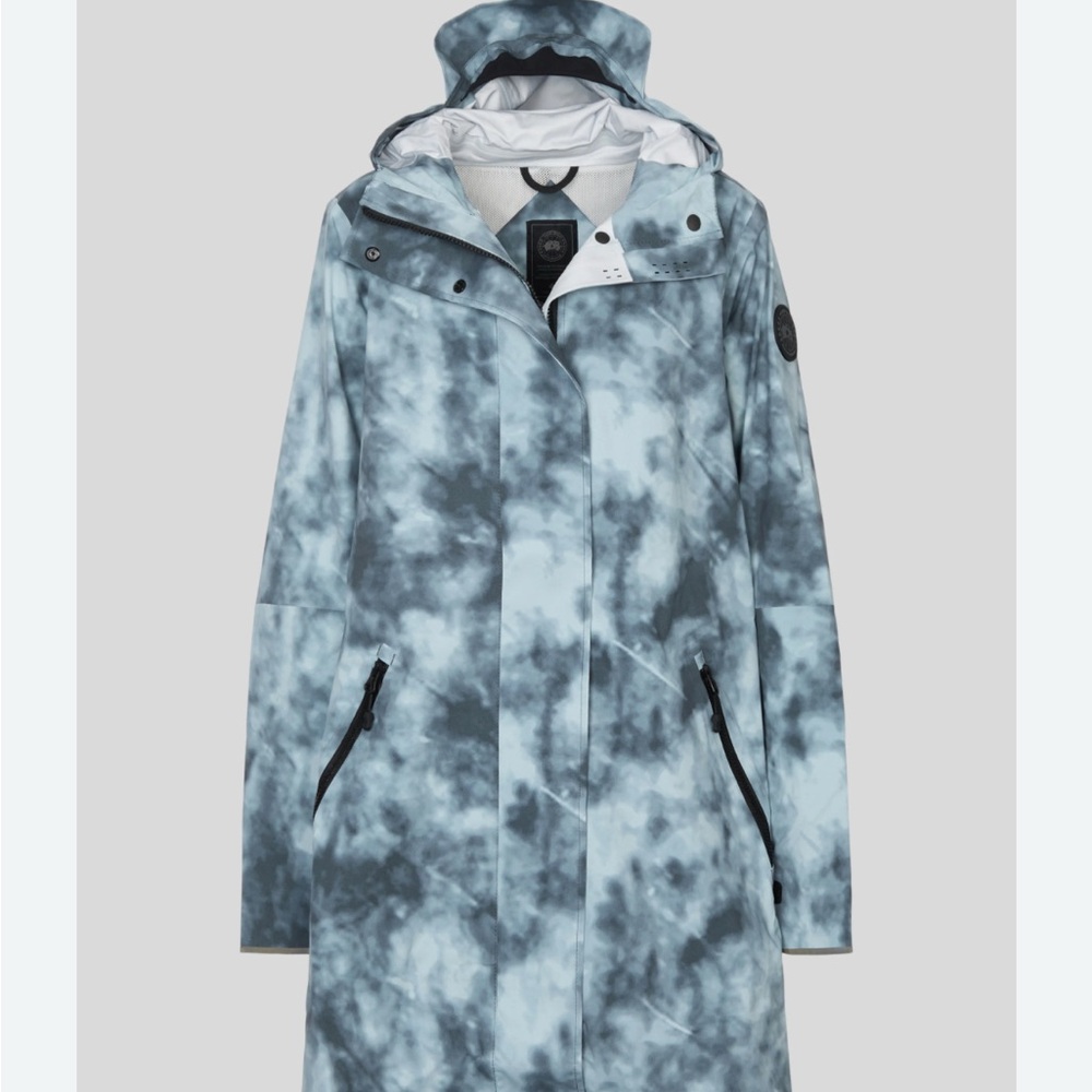 Canada Goose Blue Haze Kitsilano raincoat
